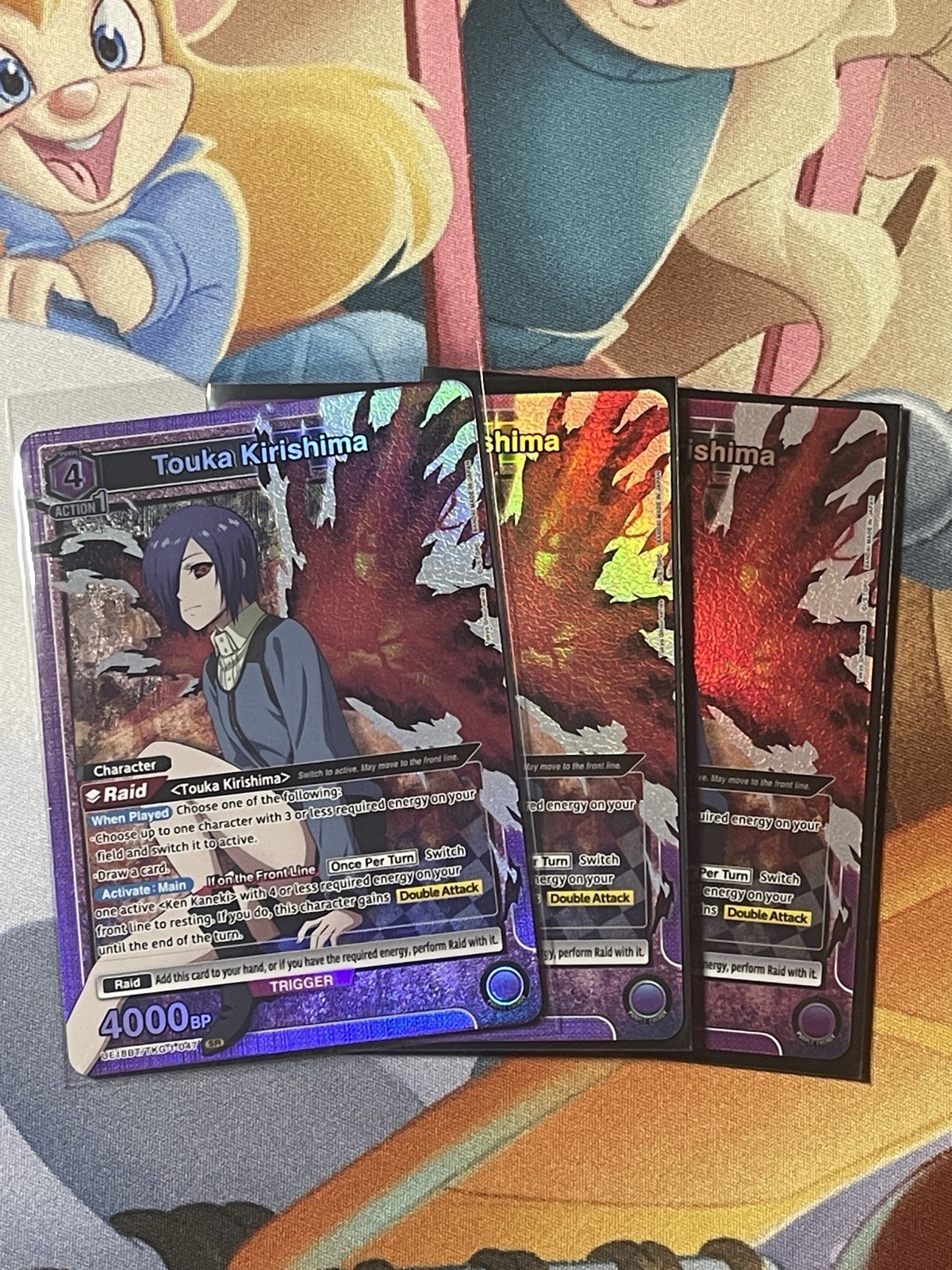 x1 Touka Kirishima UE18BT TKG 1 047 Tokyo Ghoul Union Arena TCG English SR