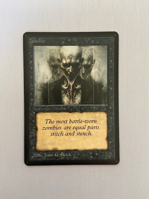 Zombie Token (Custom Retro) – Magic: The Gathering (MTG) – Playtest Card / cEDH