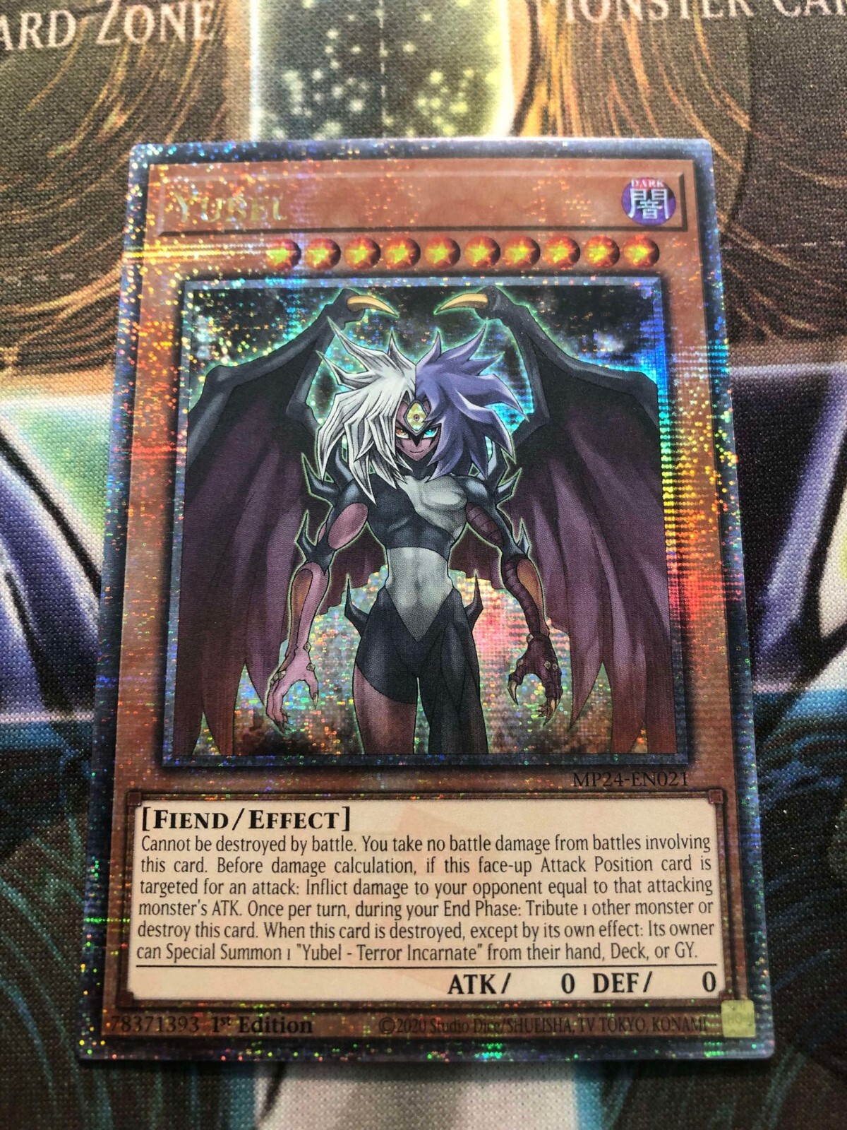 *** YUBEL *** QUARTER CENTURY SECRET RARE MP24-EN021 YUGIOH!