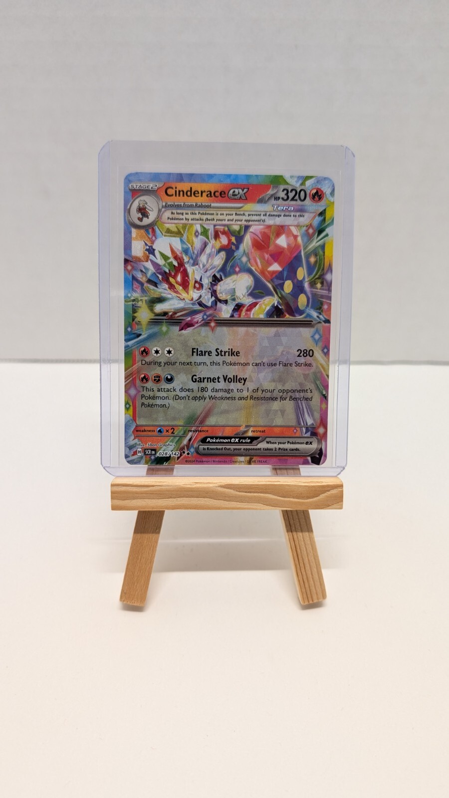 Pokémon TCG, Cinderace Ex 028/142 – Stellar Crown