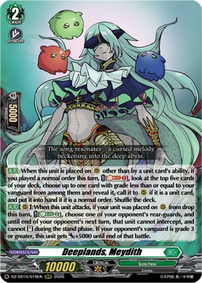 x1 Deeplands, Meydith – DZ-SS15/019EN – RRR CFV M/NM