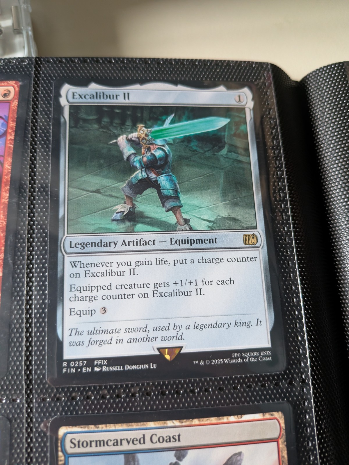 Excalibur II R 257 FINAL FANTASY MTG Regular NM