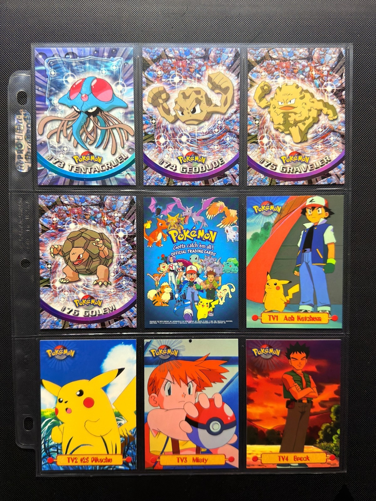 topps Pokemon TV Animation Edition Series 1 Non Holo Foil Black Logo You Choose