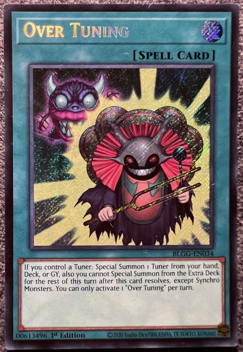 Over Tuning – BLGG-EN034 – Secret Rare – Glorious Gallery – NM/M