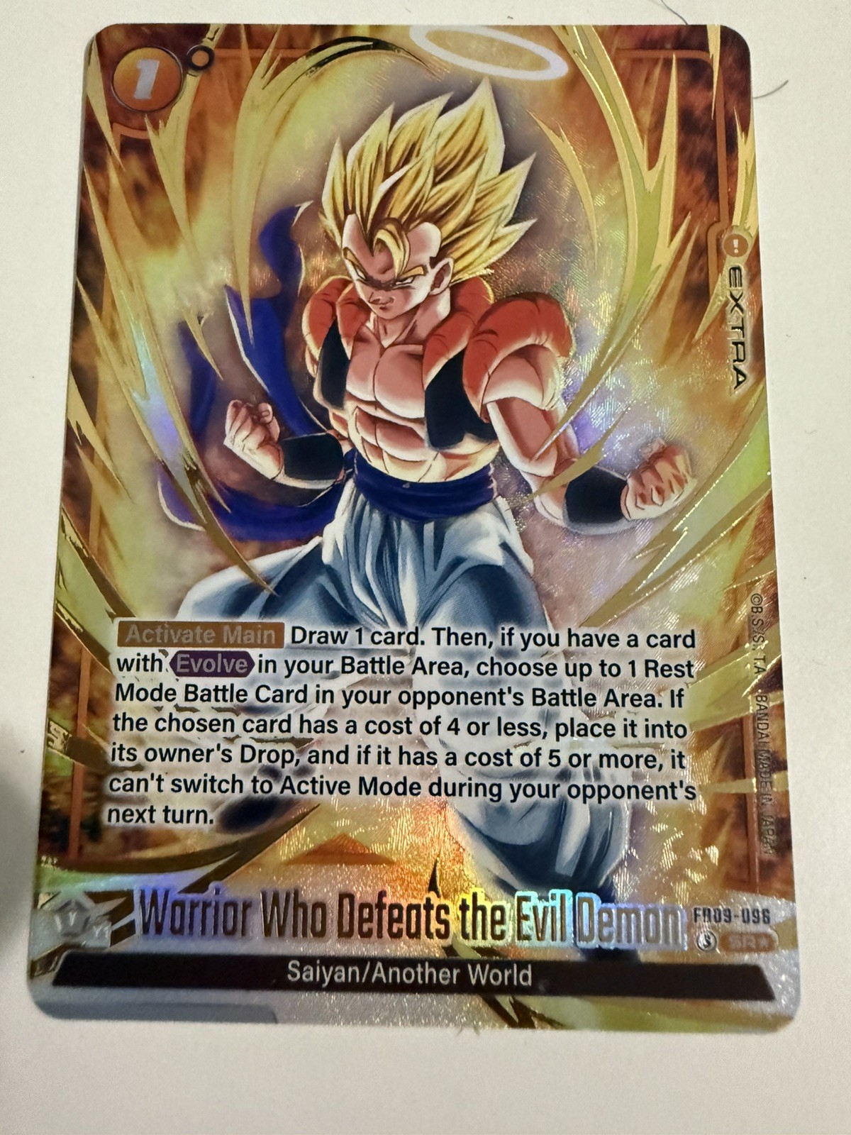 Dragon Ball Super Fusion World Dual Evolution Warrior Who Defeats the Evil Demon