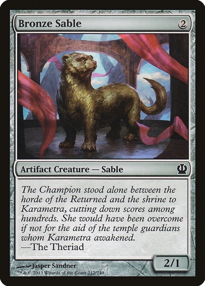 NM – Bronze Sable [THS – 212] Theros