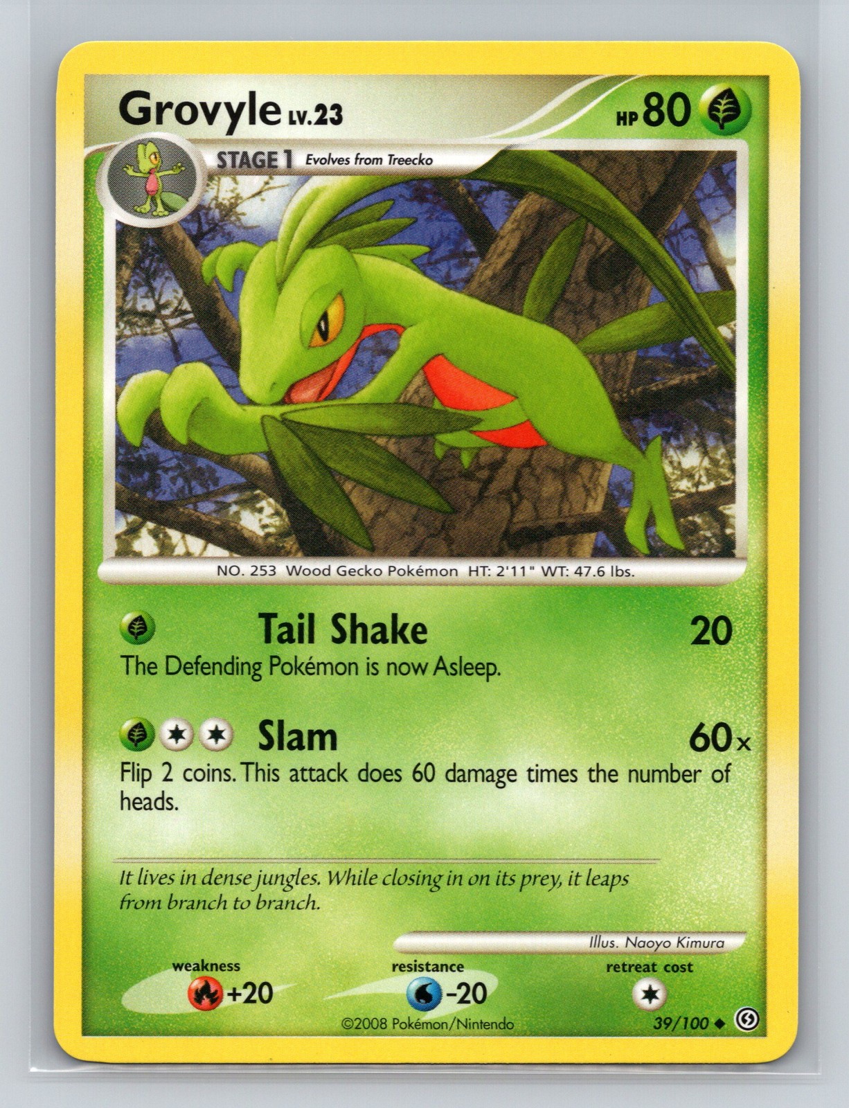 Stormfront Grovyle – NM #39/100 13652