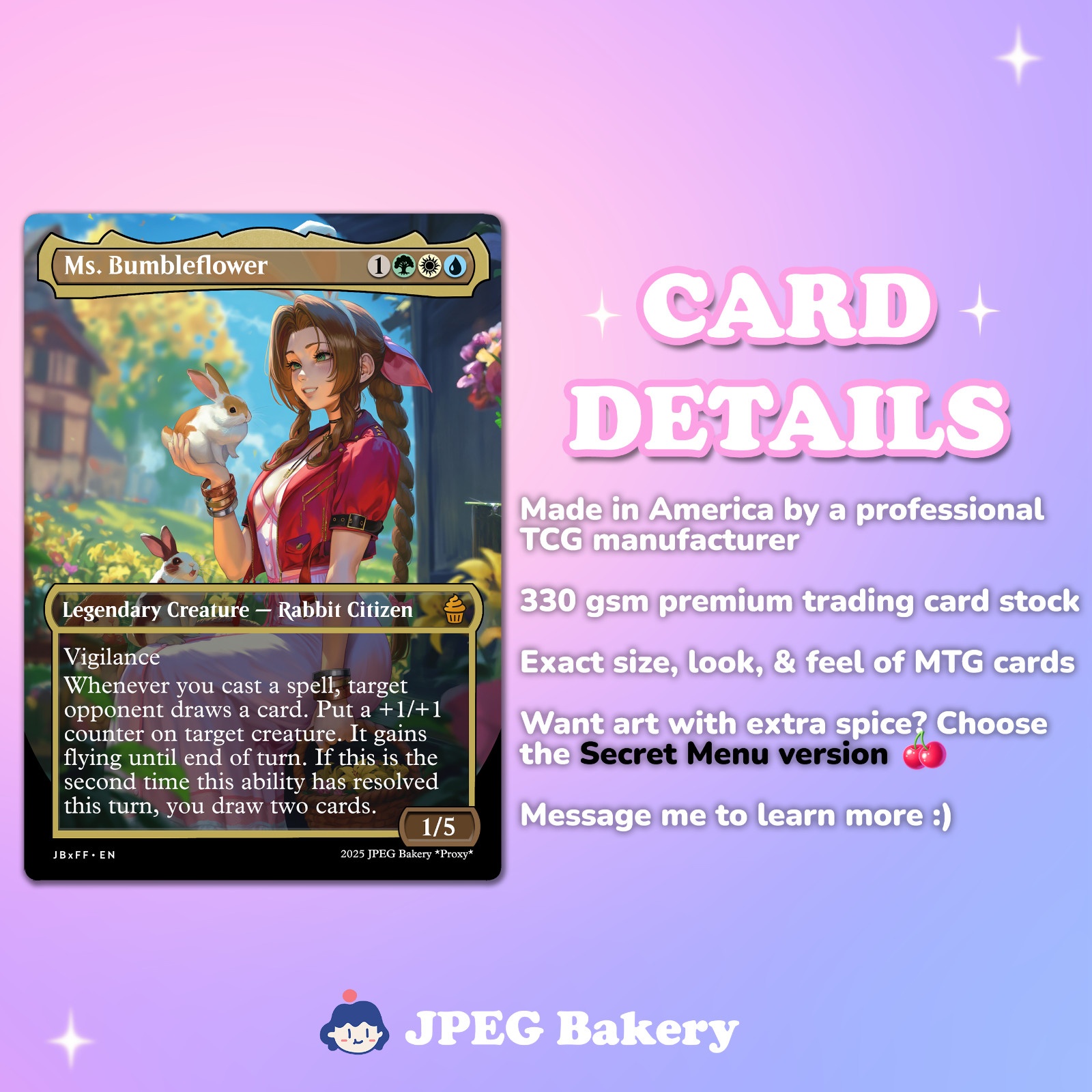 Deadpool Trading Card | MTG Premium Art Card