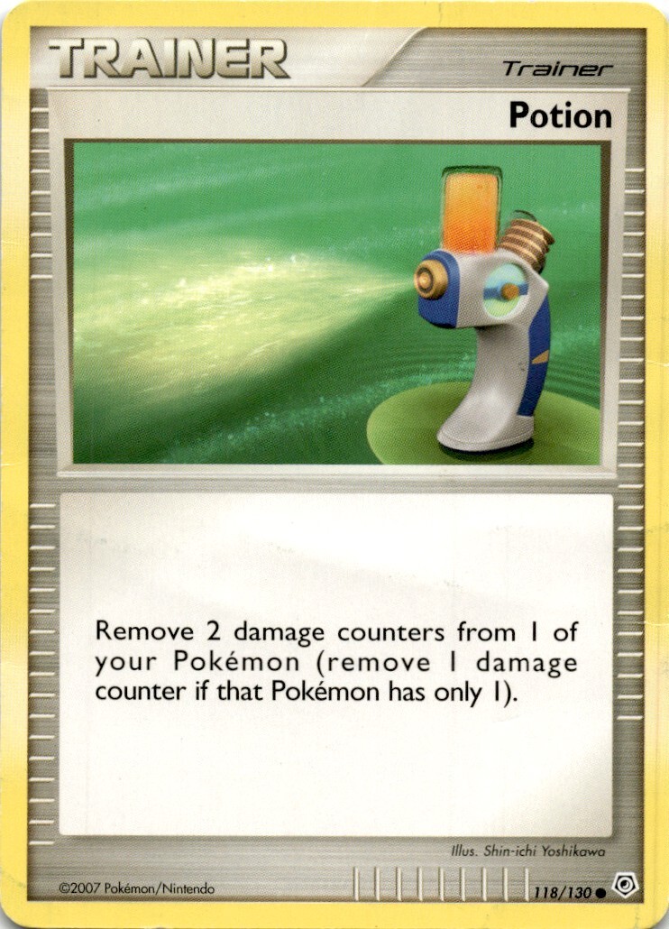 2007 Diamond & Pearl Potion Null/Common #118