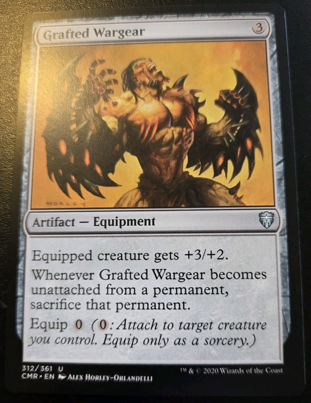 Grafted Wargear 312/361 Uncommon Commander Legends Magic: The Gathering
