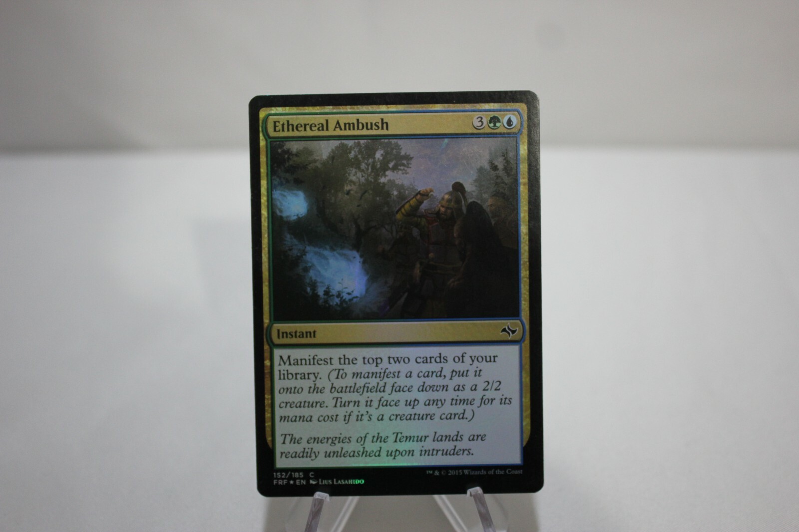 Ethereal Ambush FOIL Fate Reforged NM Blue Green Common MAGIC CARD