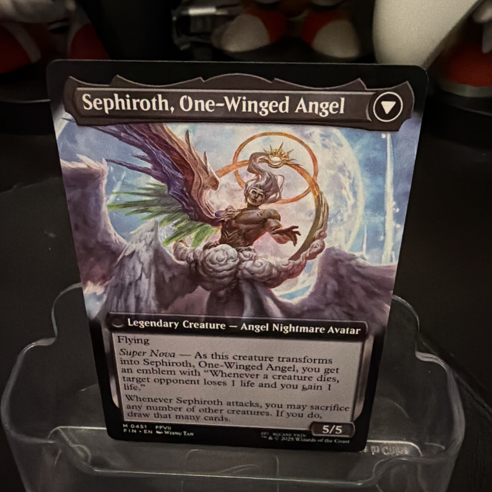 MTG – Sephiroth, Fabled SOLDIER (Extended Art) 0451 – Final Fantasy – Non-Foil