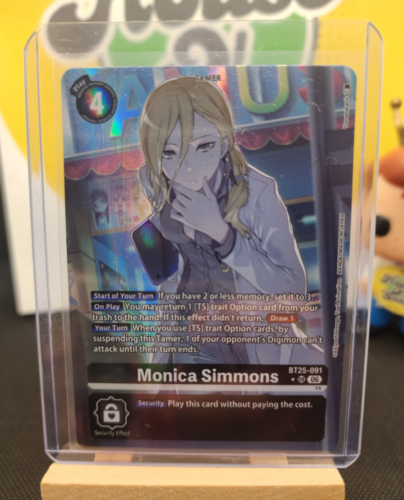 Digimon Dual Revolution Monica Simmons Alt Art & Normal SR Cards