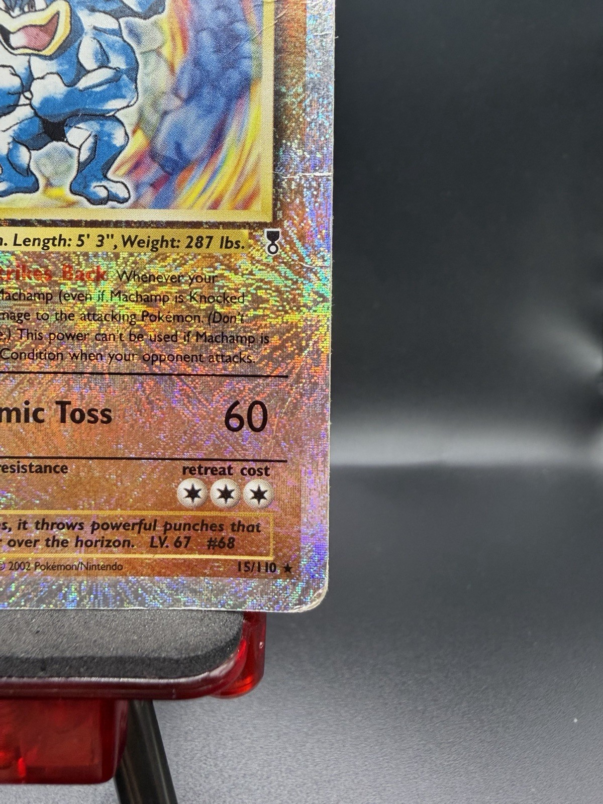 Machamp 15/110 Legendary Collection Reverse Holo Rare 2002 Pokémon Card HP