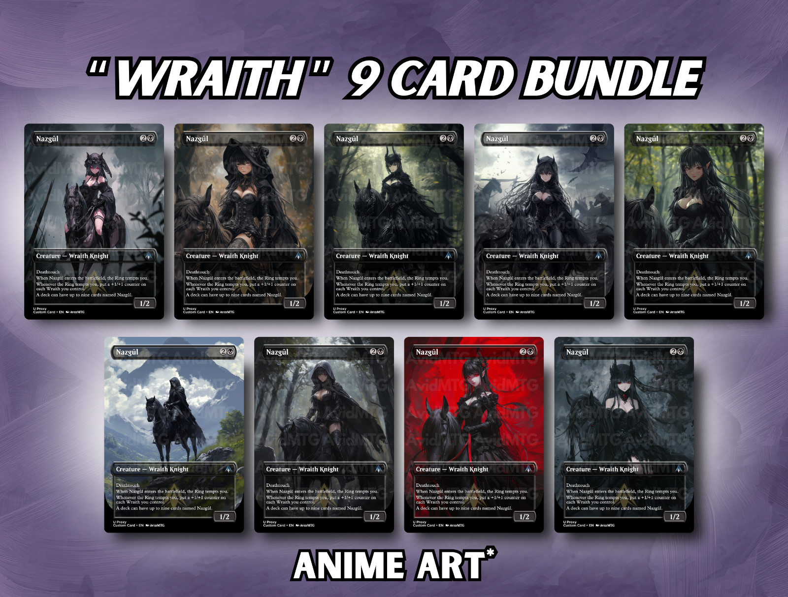 Wraith Card Set – Custom Bundle