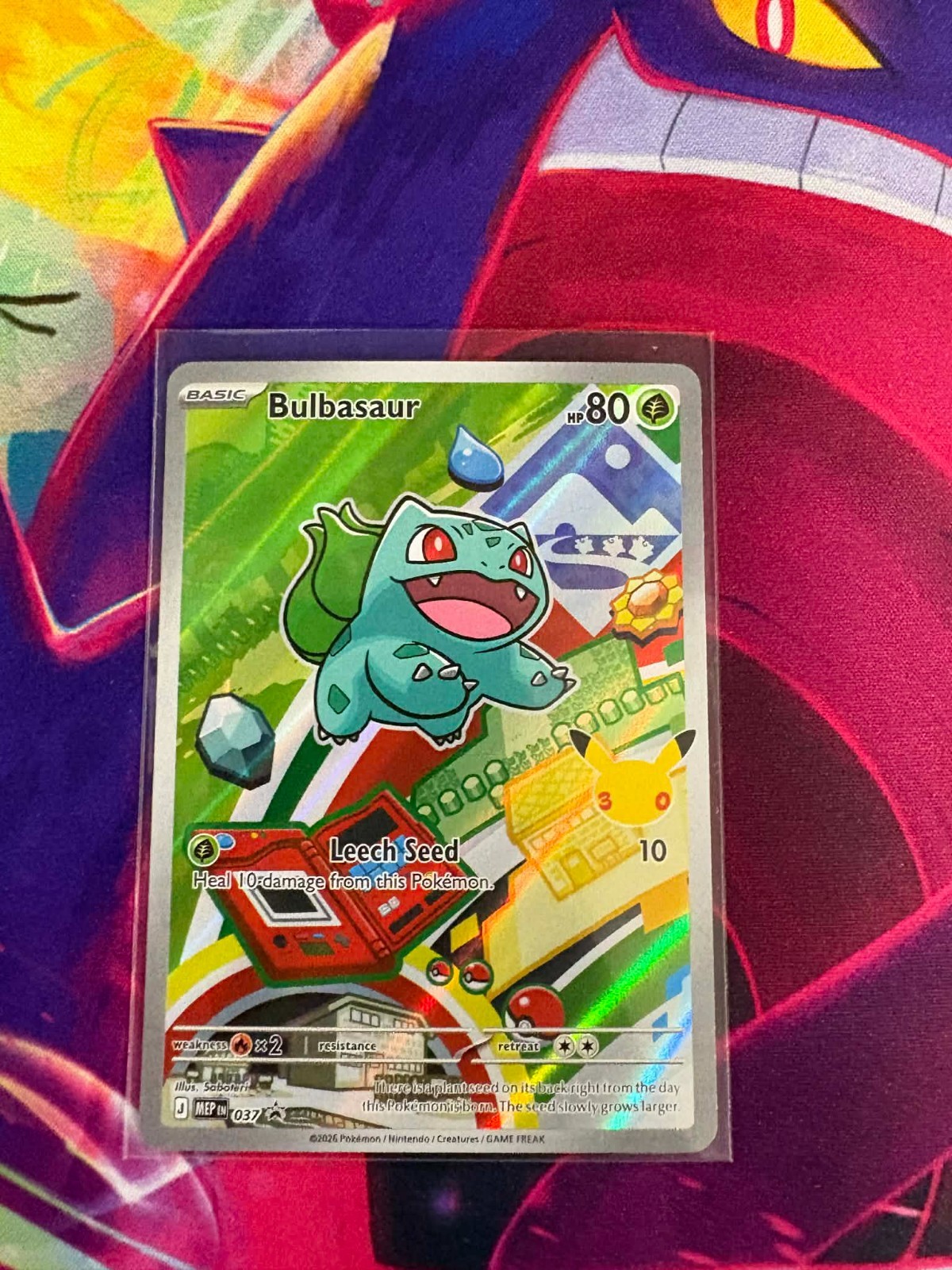Bulbasaur MEP037 First Partner’s Promo Near Mint Pokemon TCG