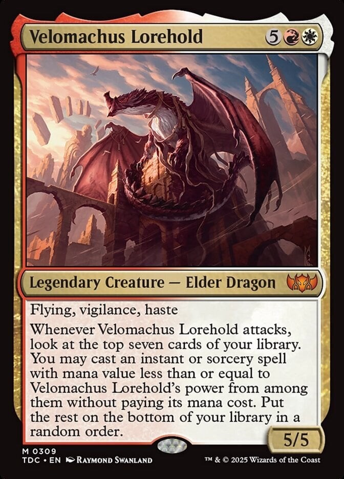 Velomachus Lorehold NM – Tarkir: Dragonstorm Commander – MTG