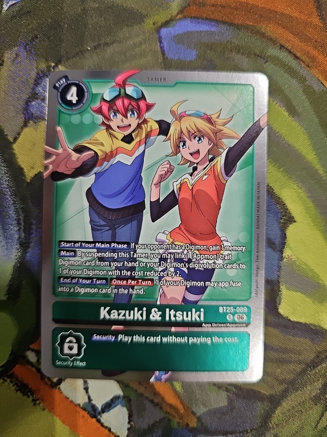 Digimon TCG BT25-089 Dual Revolution Kazuki & Itsuki
