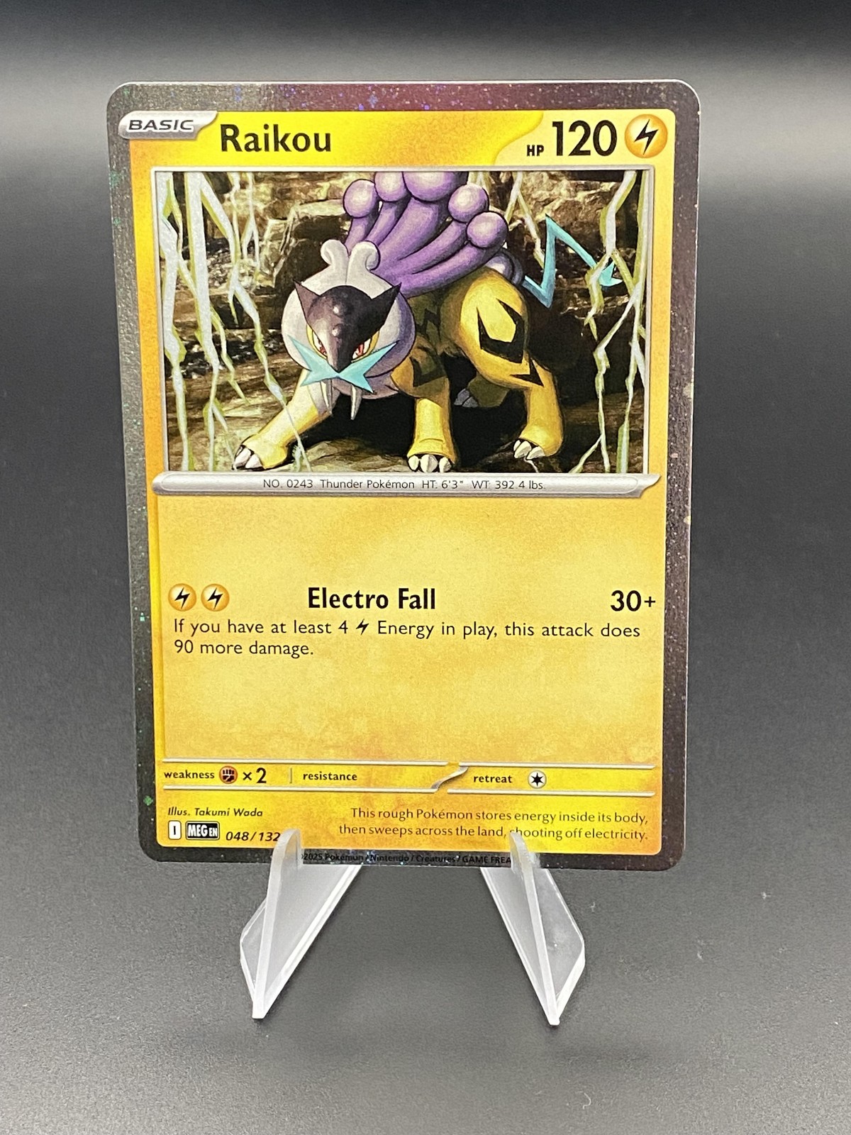 Pokemon #048/132 Raikou