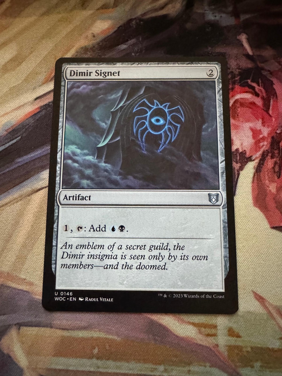 Dimir Signet 146 Uncommon Commander: Wilds of Eldraine Magic: The Gathering NM