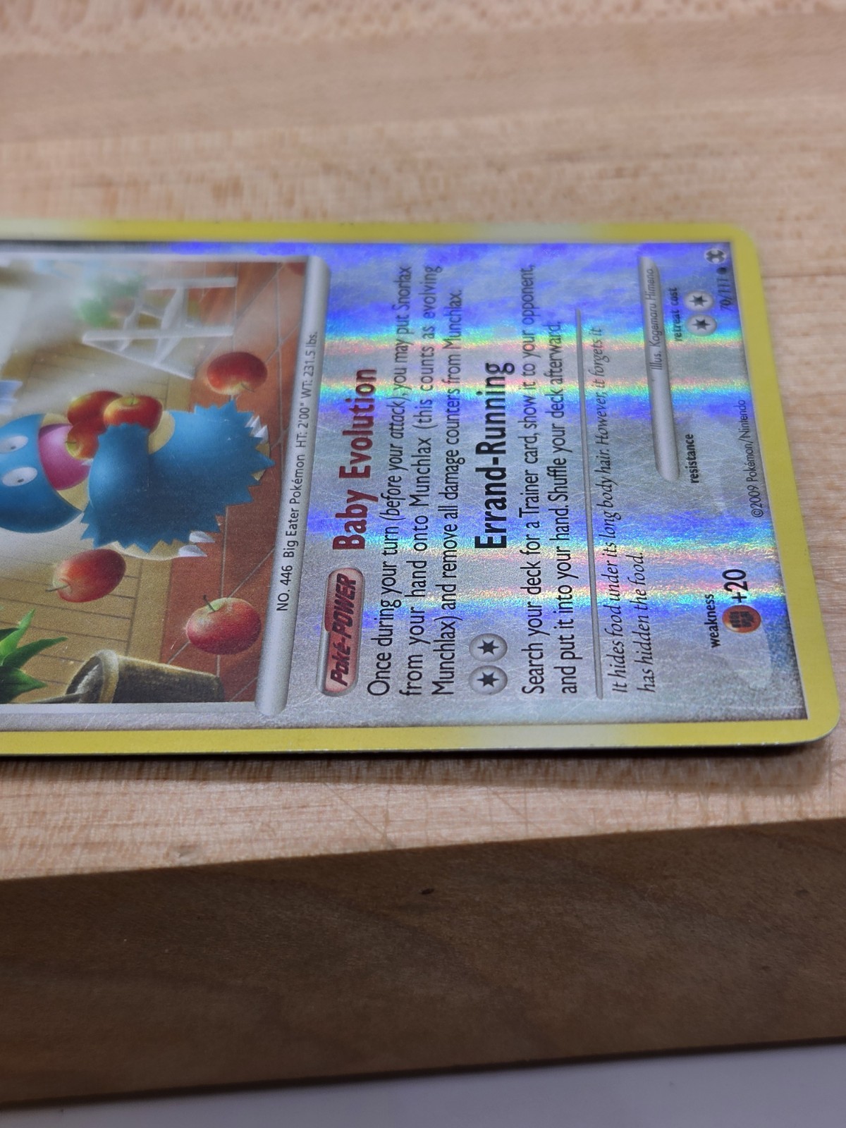 Munchlax 70/111 Rising Rivals Reverse Holo JK0067