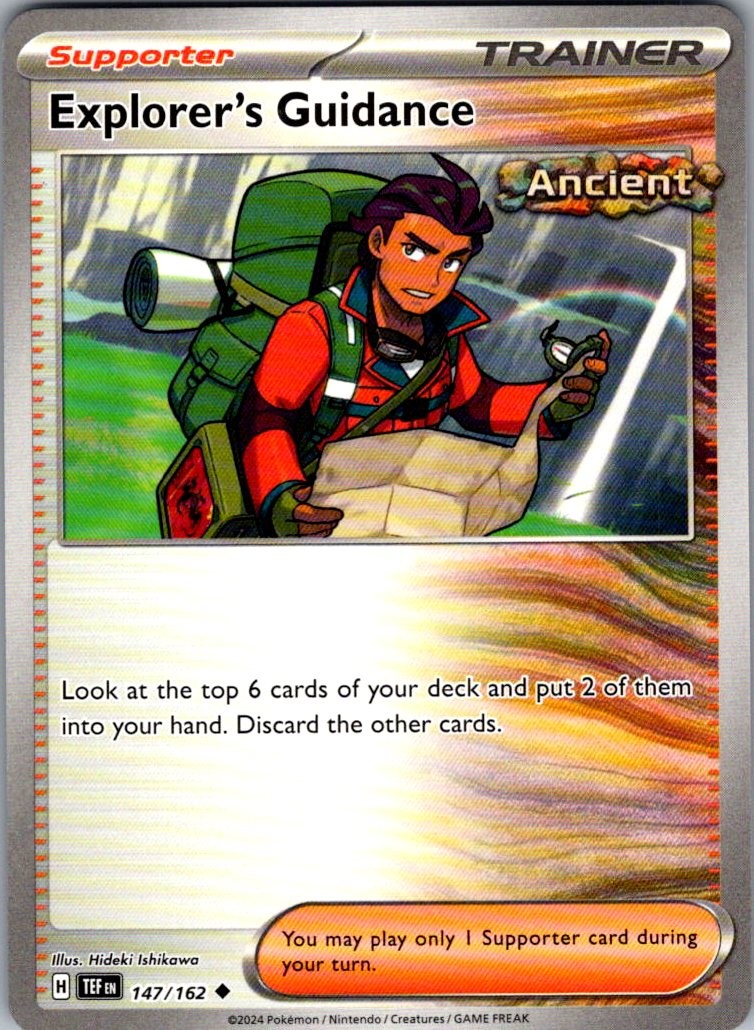 Explorer’s Guidance – Uncommon SV05: Temporal Forces 147/162 NM Hideki Ishikawa