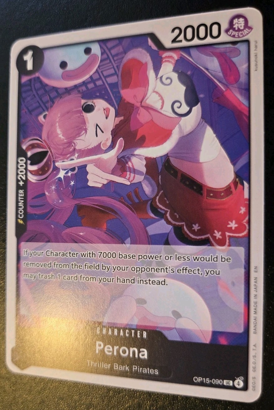 Perona OP15-090 Uncommon Adventure On Kami’s Island One Piece Card Game