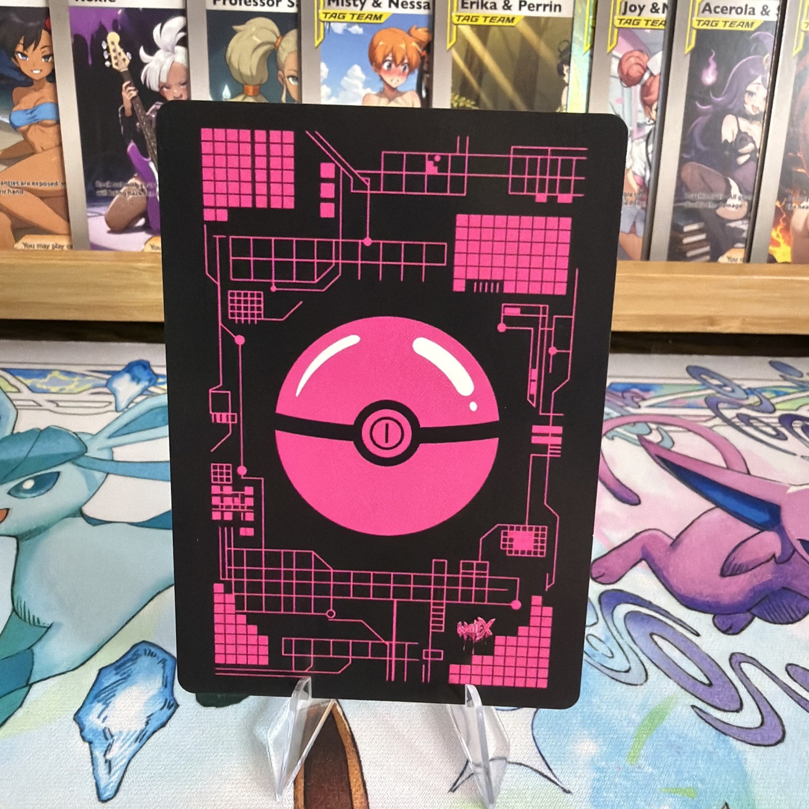Waifx Pokemon Fan Art Anime Waifu Sexy Trainer Plumeria 40/50