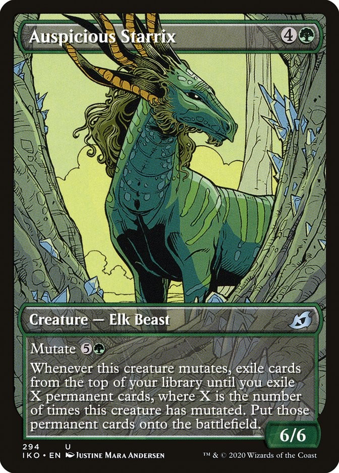 MTG Auspicious Starrix (294/436) Ikoria Lair of Behemoths LP