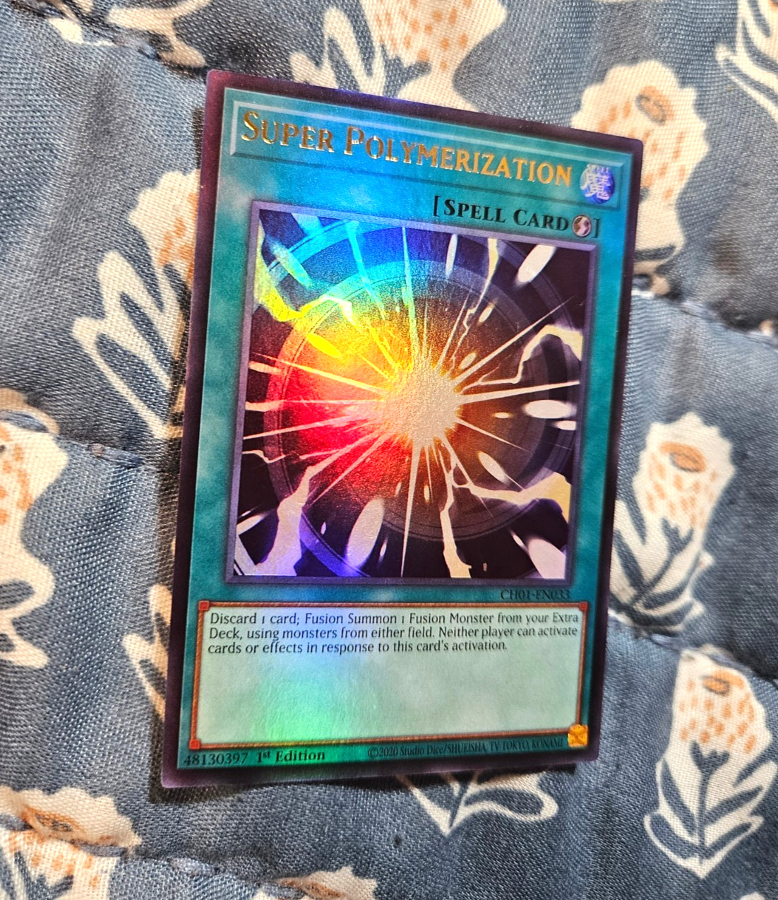 Super Polymerization ALL FOIL Edition CH01-EN033 – Yugioh