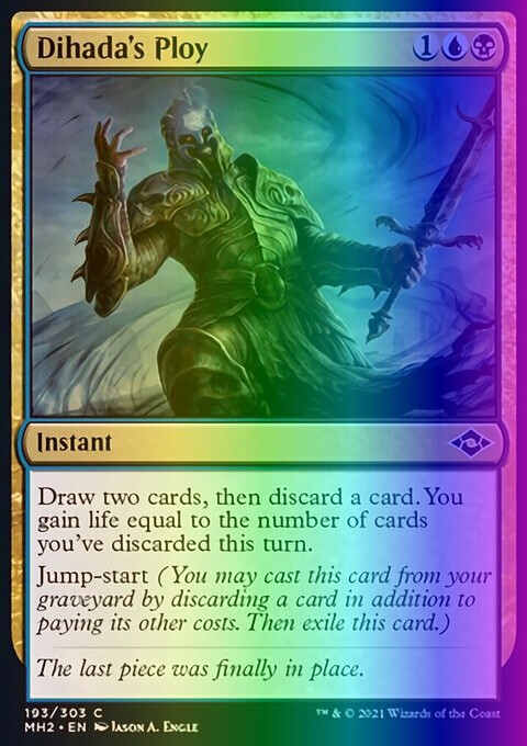 MTG Magic the Gathering Dihada’s Ploy (193/765) Modern Horizons 2 LP FOIL