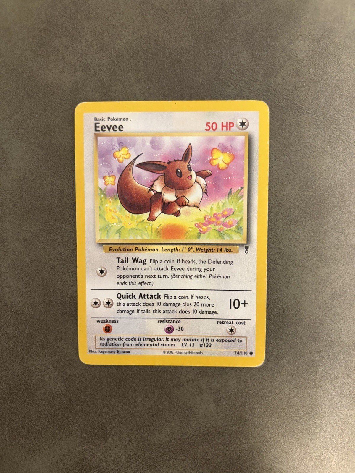 POKEMON EEVEE LEGENDARY COLLECTION 74/110 C MP