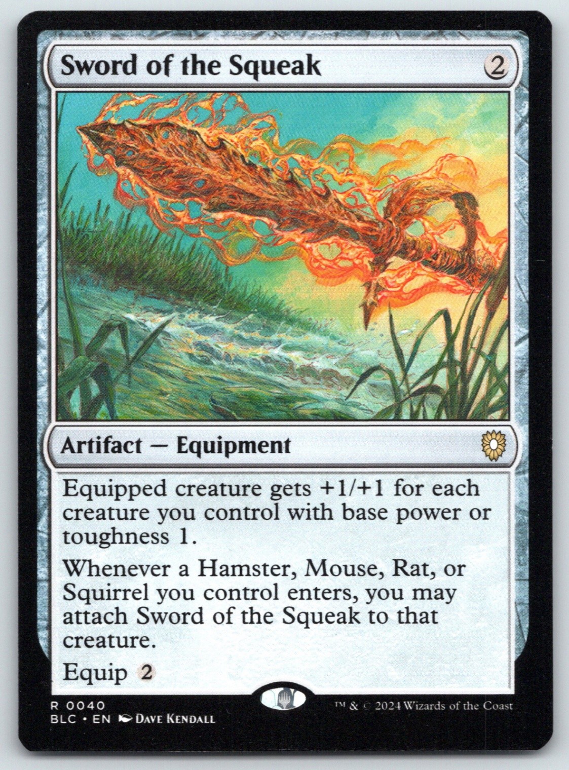 Sword of the Squeak – Commander: Bloomburrow – MTG – Near Mint