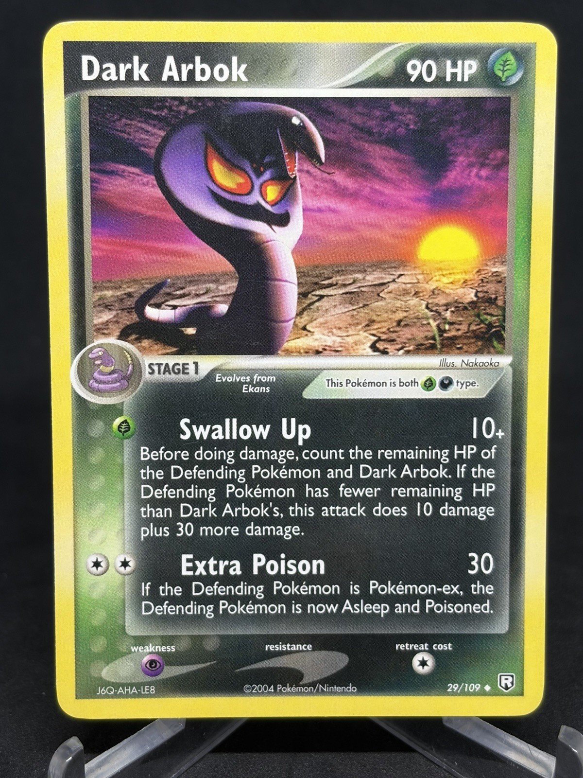 Dark Arbok 29/109 Team Rocket Returns Regular LP