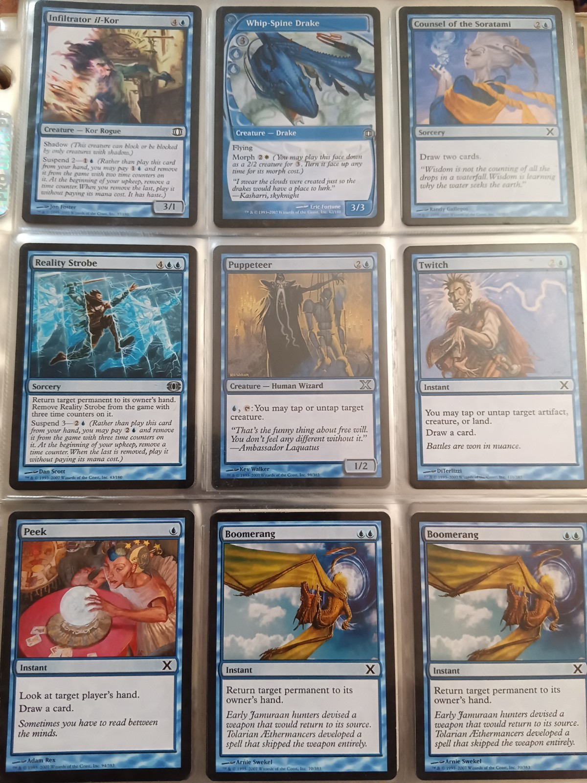 Magic the Gathering Cards 12 Pages