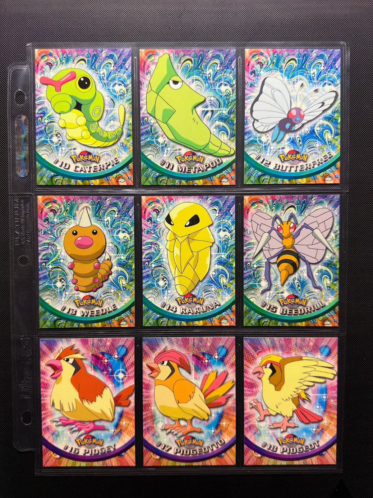 topps Pokemon TV Animation Edition Series 1 Non Holo Foil Black Logo You Choose
