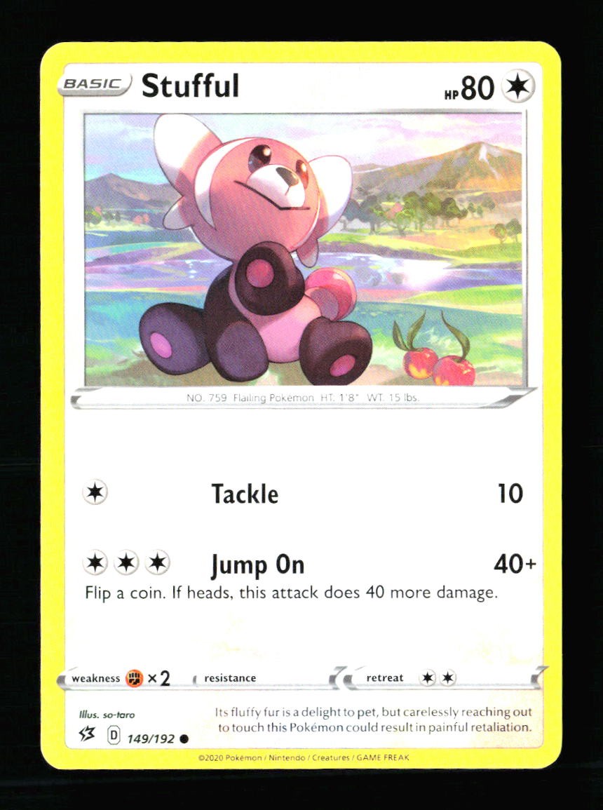Stufful Common SWSH02: Rebel Clash 149/192 NM