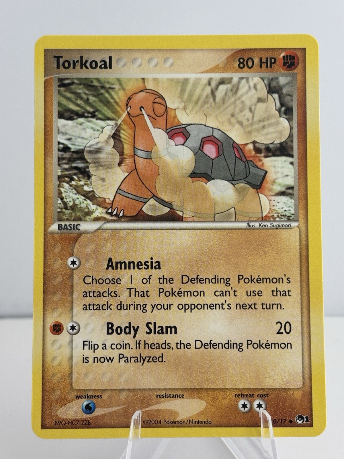 Torkoal 010/017 POP Series 1 Regular Pokemon LP/NM