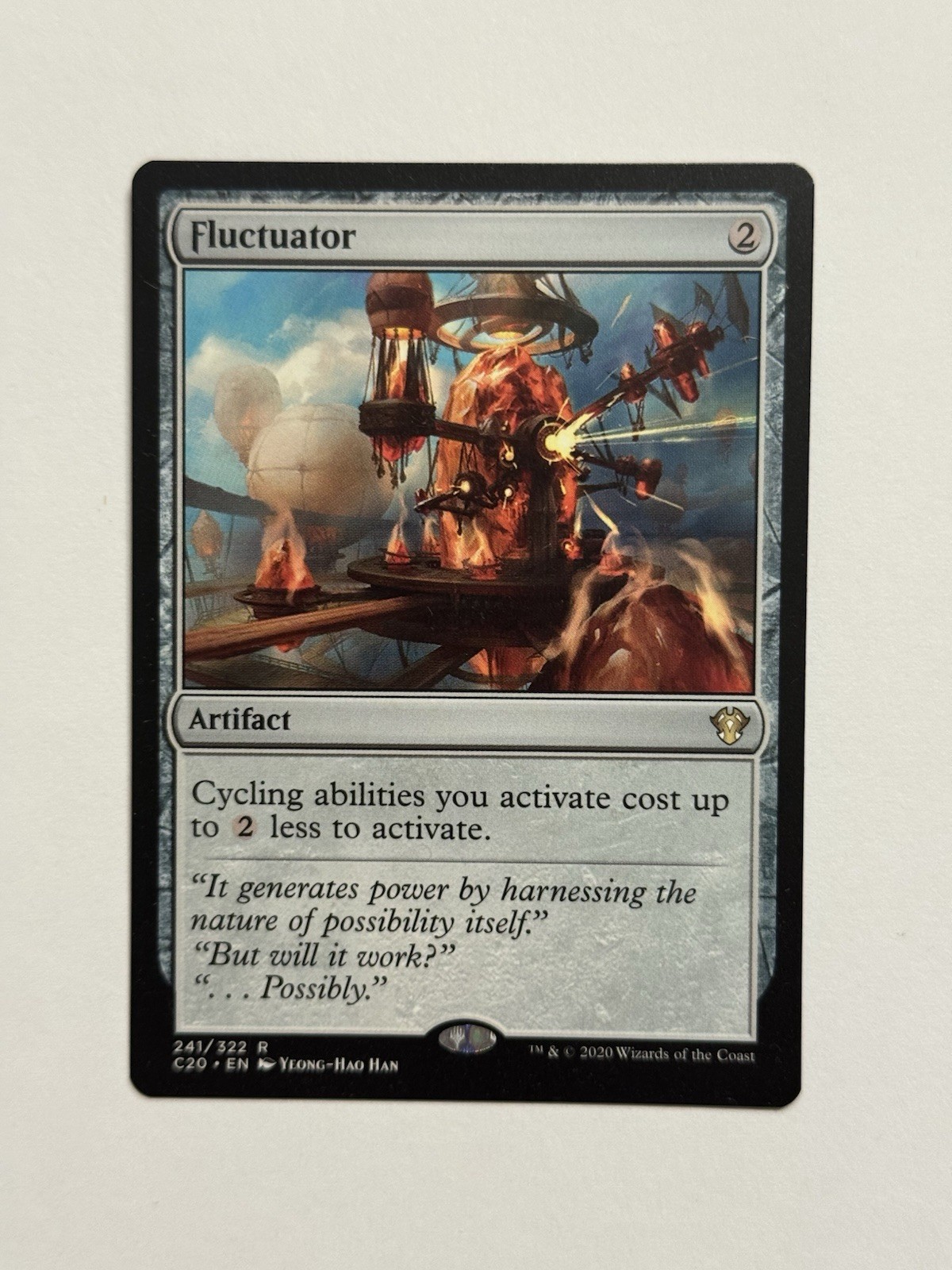 MTG Fluctuator Commander 2020 Regular Rare NM