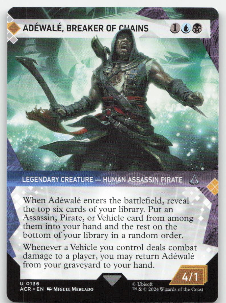 Adewale, Breaker of Chains (SHOWCASE) 136 ACR Magic MTG NM