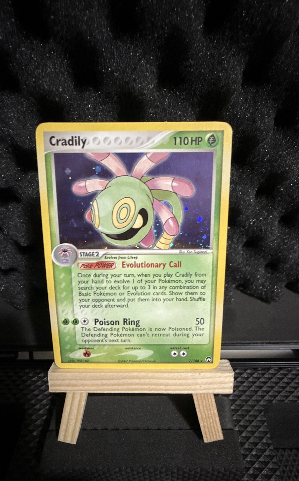 Cradily 7/108 EX Power Keepers Holo
