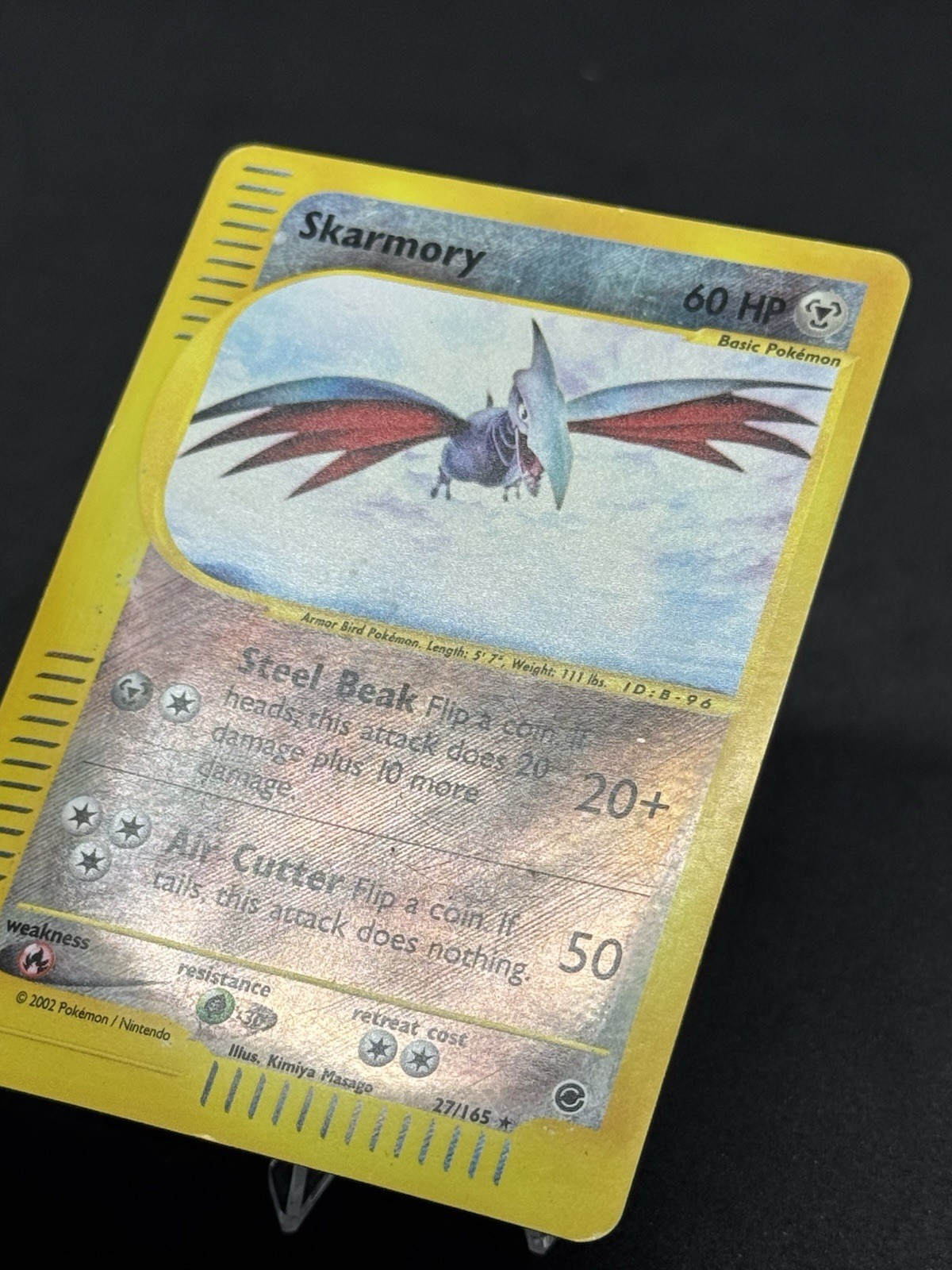 Skarmory 027/165 Expedition Base Set Reverse Holo