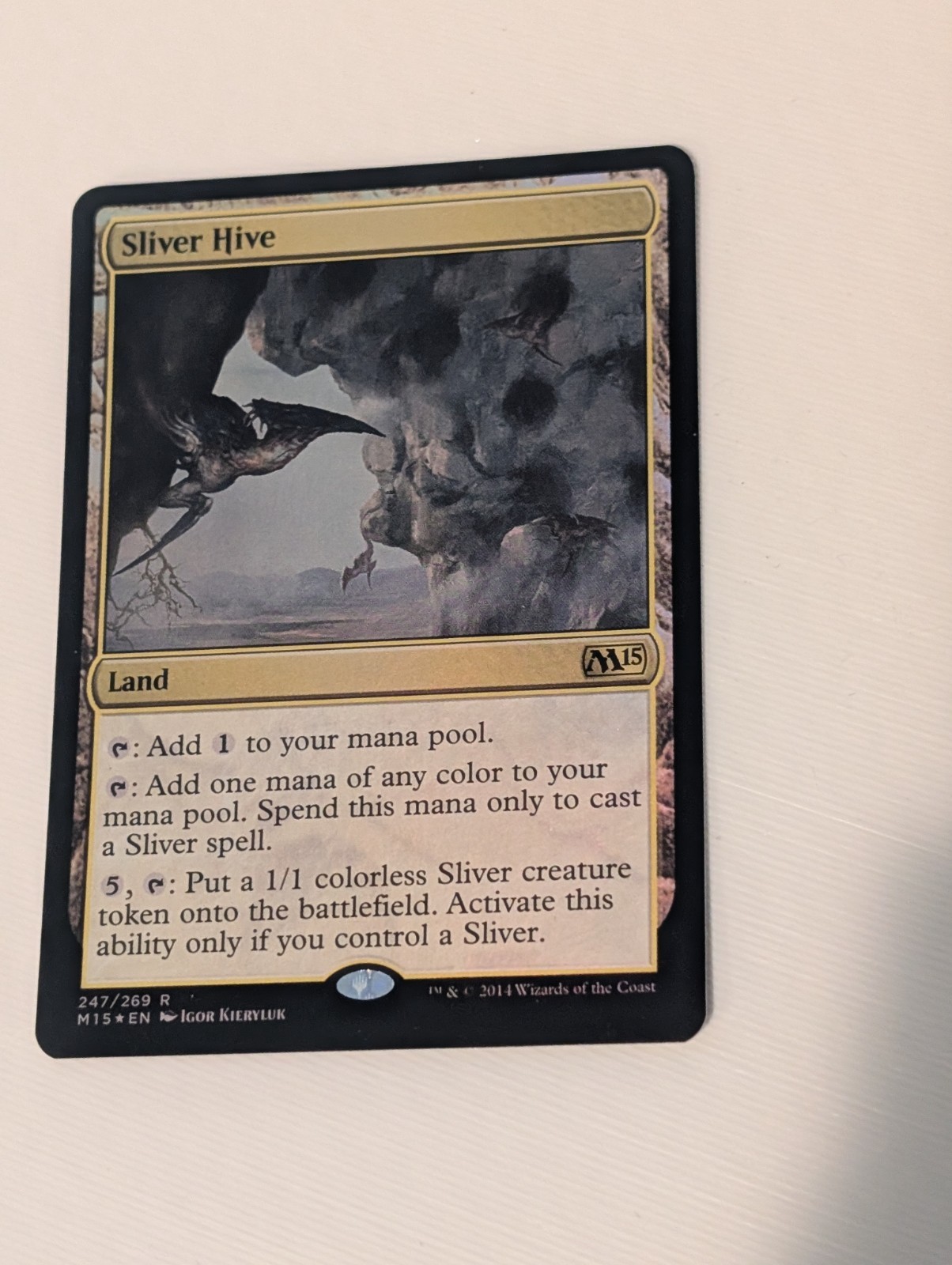 Sliver Hive Core Set 2015 (M15) Foil NM