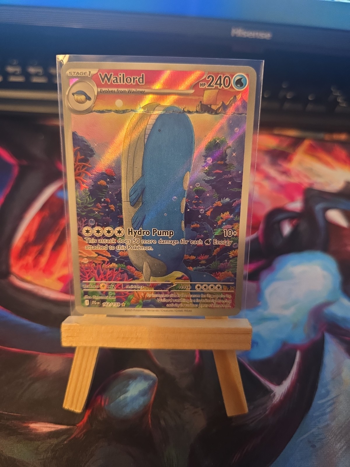 Wailord 162/159 Sv09: Journey Together Holo