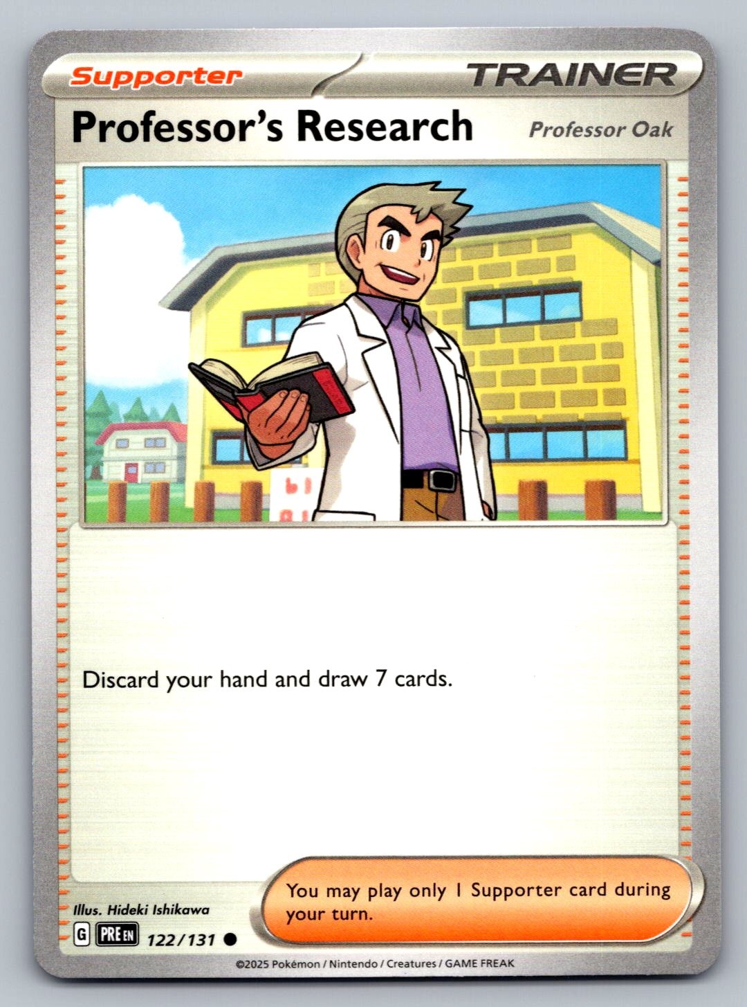 Pokemon TCG SV: Prismatic Evolutions Professor’s Research [Professor Oak] 122/13