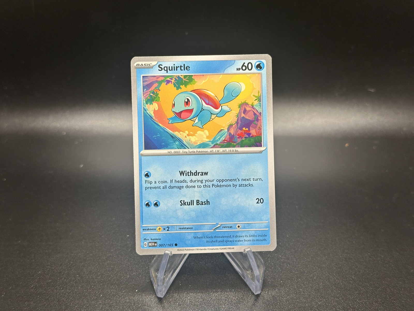 Squirtle – 7/165 Scarlet & Violet 151 – Pokémon TCG