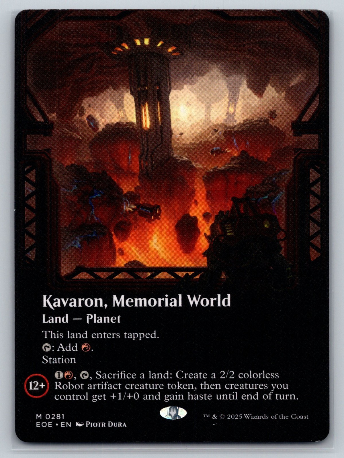 Kavaron, Memorial World (Borderless) Edge of Eternities Regular