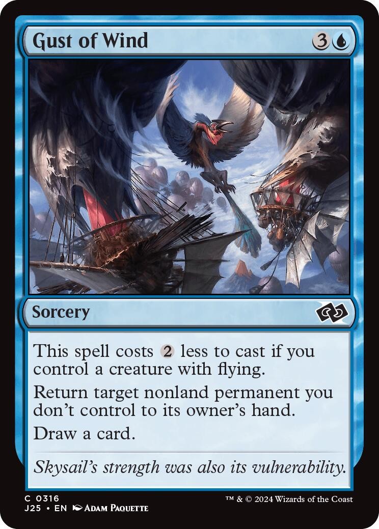 Gust of Wind – 316 – NM – Common – Foundations Jumpstart