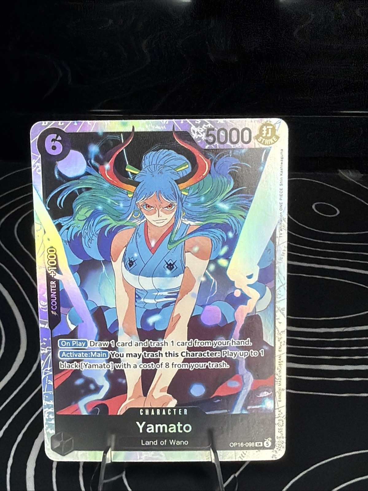 One Piece Card Game Yamato OP16-098 SR Foil