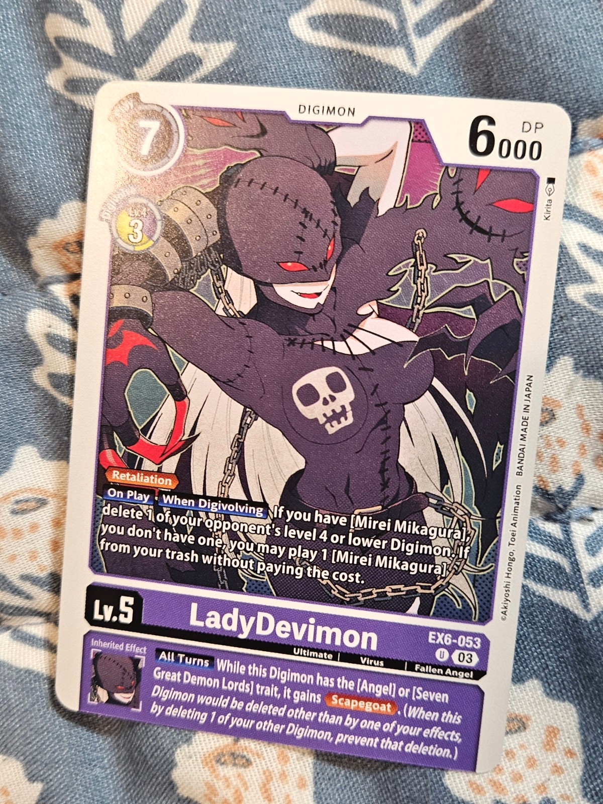 LadyDevimon Infernal Ascension Ex6-053 – Digimon